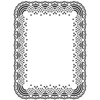 Vaessen Creative • embossing folder kant kleedje