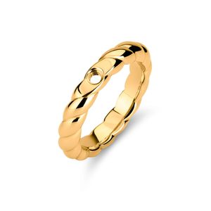 Melano Twisted Ring Tova Goud | Maat 58