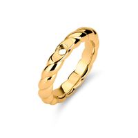 Melano Twisted Ring Tova Goud | Maat 56 - thumbnail