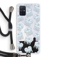 Octopussen: Samsung Galaxy A71 Transparant Hoesje met koord