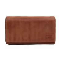 Bear Design Portemonnee met Overslag Brigitte Cognac
