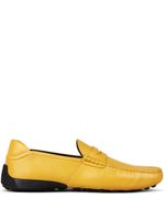 Tod's Automobili Lamborghini mocassins en cuir - Jaune