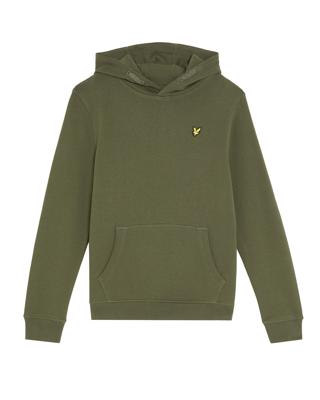Lyle & Scott winter hoodie jongens - donker groen