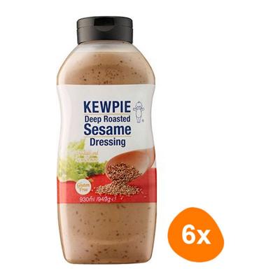 Kewpie - Diep Geroosterde Sesamdressing - 6x 930ml