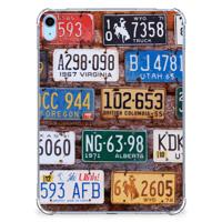 iPad (2022) 10.9 Tablet Backcover met foto Kentekenplaten