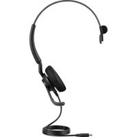 Jabra Engage 50 II On Ear headset Telefoon Kabel Mono Zwart Noise Cancelling, Ruisonderdrukking (microfoon) Headset, Volumeregeling, Microfoon uitschakelbaar