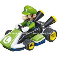 First Mario Kart - Luigi Racewagen