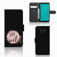 Samsung Galaxy J6 2018 Leuk Hoesje Boho Stay Wild - thumbnail