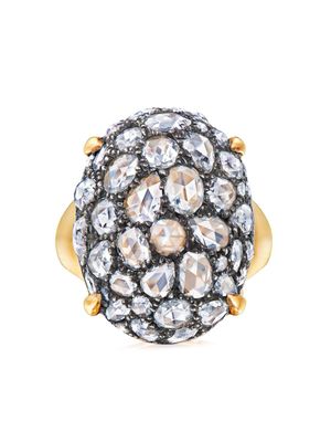 FRED LEIGHTON bague en or 18ct ornée de diamants