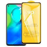 Voor Motorola Moto G8 Power 9D Full Glue Full Screen Tempered Glass Film