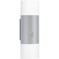 Steinel LED AUSSENLEUCHTE L 910 S SI 576219 LED-buitenlamp met bewegingsmelder (wand) LED Zonder 9.8 W Zilver