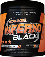 Stacker2 Inferno Black Orange Overdrive (300 g)