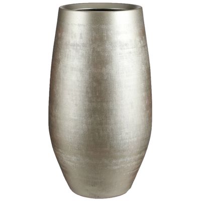 Bloemenvaas goud keramiek voor boeketten/takken/bloemen H50 x D29 cm - Vazen Bloemenvaas goud keramiek voor boeketten/takken/bloemen H50 x D29 cm - Vazen