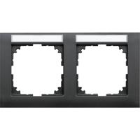 Merten MEG4021-3614 Afdekking Frame System M Antraciet 1 stuk(s)