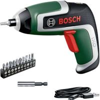 Bosch IXO 7 accuschroevendraaier met 10 bits en opbergdoos