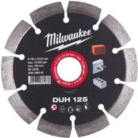 Milwaukee Diamantdoorslijpschijven DUH DUH 125 mm - 1 st - 4932399540