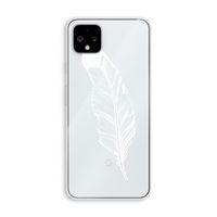 Pluim: Pixel 4 XL Transparant Hoesje