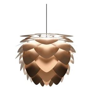 Umage Aluvia Medium hanglamp brushed bronze - met koordset zwart - Ø