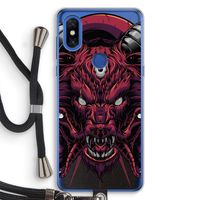 Hell Hound and Serpents: Xiaomi Mi Mix 3 Transparant Hoesje met koord