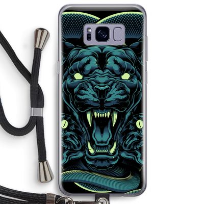 Cougar and Vipers: Samsung Galaxy S8 Plus Transparant Hoesje met koord