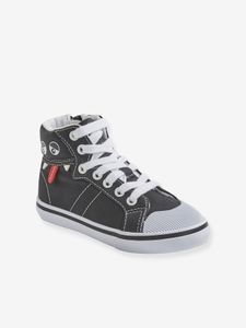 Hoge sneakers voor jongens, kleutercollectie zwart