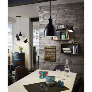 EGLO Priddy hangende plafondverlichting Flexibele montage E27 Zwart, Wit