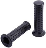 Domino rubber handvat "piaggio style" rubber grip 3031 sw 118mm closed
