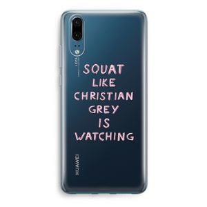 Christian Grey: Huawei P20 Transparant Hoesje