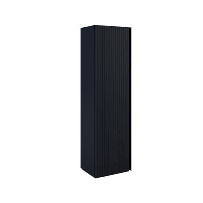 Saniclass Prime Blend Hoge Kast - 120x34.5x27.5cm - 1 deur - mat marine blauw - MDF ARES_HIGH_CABINET_Navy Blue