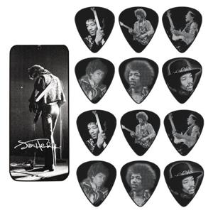 Dunlop JH-PT05H Jimi Hendrix Silver doosje plectrums heavy