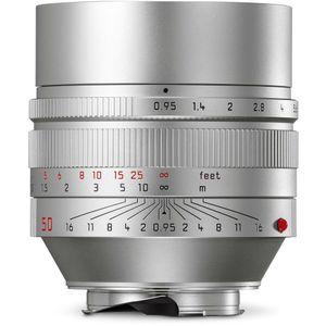 Leica 11667 Noctilux-M 50mm F/0.95 ASPH zilver OUTLET