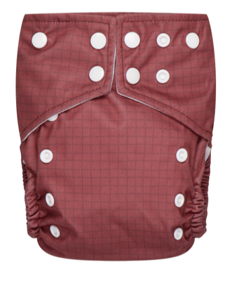 Bumbuns Easy Herbruikbare Luier Tiles Mahogany Drukknopen Bumbuns Easy Herbruikbare Luier Tiles Mahogany Drukknopen