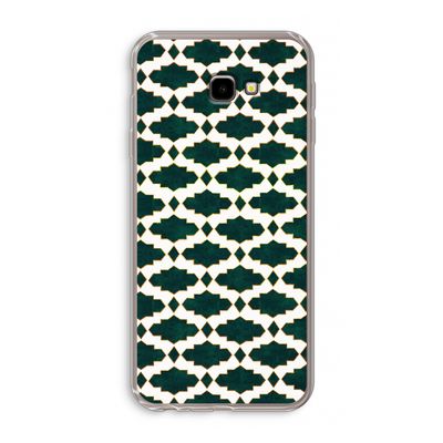 Moroccan tiles: Samsung Galaxy J4 Plus Transparant Hoesje