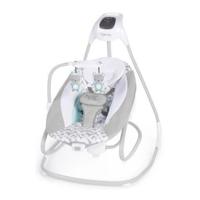 Schommelstoel Ingenuity 2-in-1 Swing Lounger - Raylan Grijs Wit