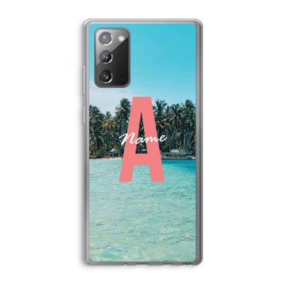 Pacific Dream: Samsung Galaxy Note 20 / Note 20 5G Transparant Hoesje