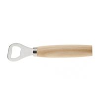 Flessenopener hout/staal 14 cm - thumbnail