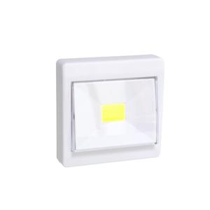 Kastlampen - schakelaar - LED lampen - wit - 8.7 x 8.7 cm
