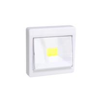 Kastlampen - schakelaar - LED lampen - wit - 8.7 x 8.7 cm