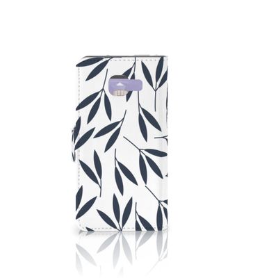 Samsung Galaxy A3 2016 Hoesje Leaves Blue Samsung Galaxy A3 2016 Hoesje Leaves Blue