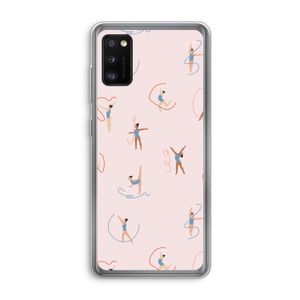 Dancing #3: Samsung Galaxy A41 Transparant Hoesje