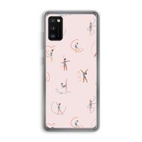 Dancing #3: Samsung Galaxy A41 Transparant Hoesje