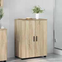Badkamer Kast Sonoma eiken 60 x 35 x 80 cm Bewerkt hout
