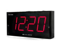 Digitale Wekker met Snooze Functie - Dual Alarmklok - Groot Rood Display - Strak Design (HCG006) - thumbnail
