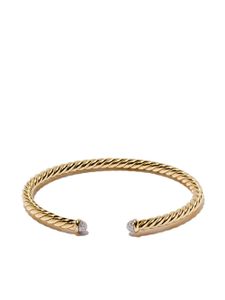 David Yurman bracelet Cablespira en or 18ct serti de diamants