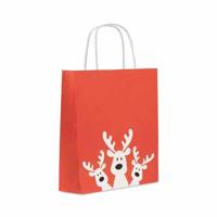 Geschenktasje Kerst Rendier maat S