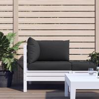 VidaXL Palletkussens 3 st oxford stof zwart