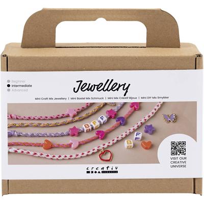 Creativ Company Mini creatieve box sieraden, vriendschapssieraden, 1 doos