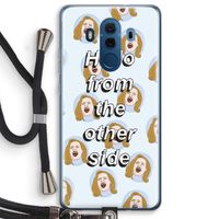 Hello: Huawei Mate 10 Pro Transparant Hoesje met koord