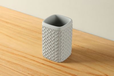 Beker mat betonlook traanplaat polyresin BE-AB005