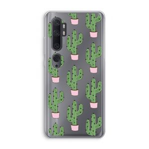 Cactus Lover: Xiaomi Mi Note 10 Transparant Hoesje